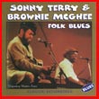 Album cover art for the aim release Folk Blues by Sonny Terry & Brownie Mcghee