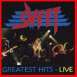 Album cover art for the aim release Greatest Hits Live by The Sweet