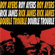 Album cover art for the aim release Double Trouble by Roy Ayers