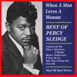 Album cover art for the aim release When A Man Loves A Woman by Percy Sledge